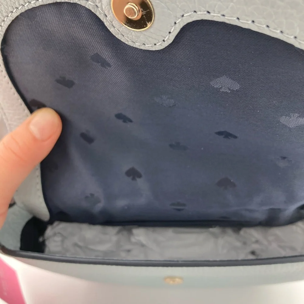 NWT KATE SPADE LEILA MINI FLAP CROSSBODY BAG